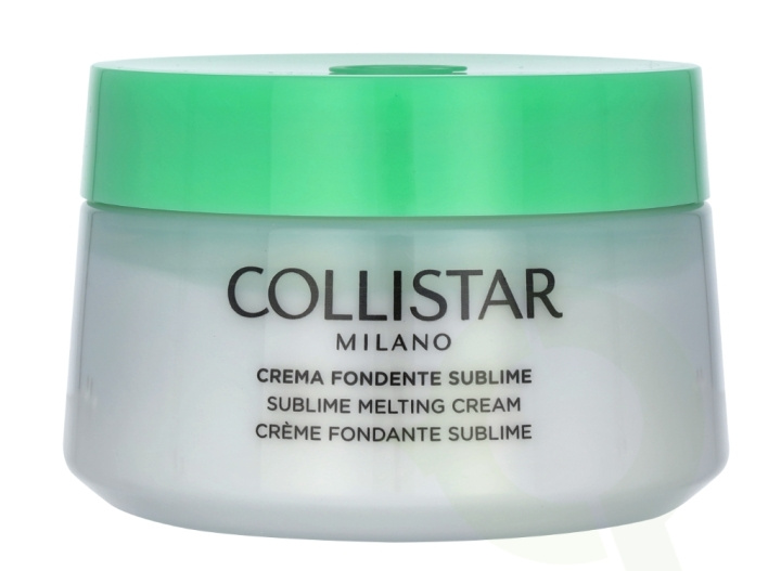 Collistar Sublime Melting Cream 400 ml Nourishes Repairs Regenerates - For Very Dry Skins ryhmässä KAUNEUS JA TERVEYS / Ihonhoito / Kehon hoito / Vartalovoide @ TP E-commerce Nordic AB (C50031)