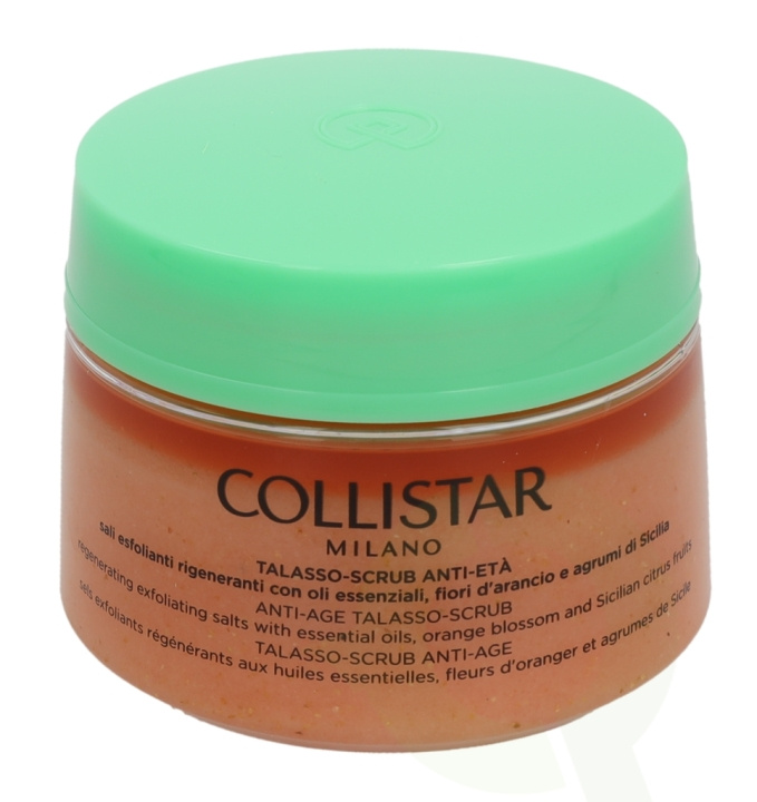 Collistar Anti-Age Talasso Scrub 700 gr With Essential Oils, Orange Blossom And Sicilian Citrus Fruits ryhmässä KAUNEUS JA TERVEYS / Ihonhoito / Kehon hoito / Vartalovoide @ TP E-commerce Nordic AB (C50034)