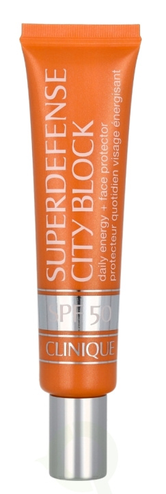 Clinique Superdefence City Block SPF50 Sun Cream 40 ml All Skin Types ryhmässä KAUNEUS JA TERVEYS / Ihonhoito / Rusketus / Aurinkosuoja @ TP E-commerce Nordic AB (C50332)