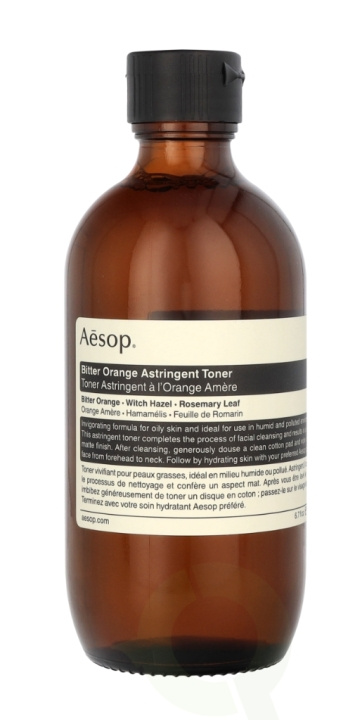 AESOP Bitter Orange Astringent Toner 200 ml ryhmässä KAUNEUS JA TERVEYS / Ihonhoito / Kasvot / Puhdistus @ TP E-commerce Nordic AB (C50554)