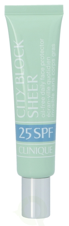 Clinique City Block Sheer SPF25 40 ml Sun Protection - All Skin Types - Oil-Free ryhmässä KAUNEUS JA TERVEYS / Ihonhoito / Kasvot / Kasvovoide @ TP E-commerce Nordic AB (C50619)