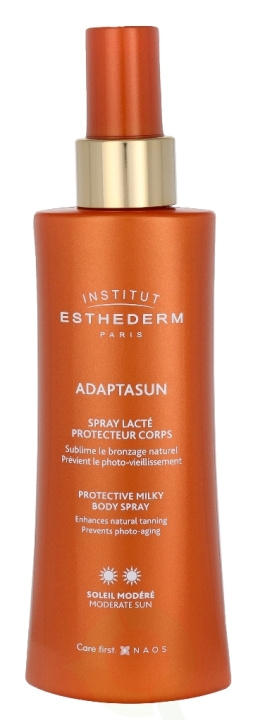 Esthederm Adaptasun Protective Milky Body Spray - Moderate 150 ml ryhmässä KAUNEUS JA TERVEYS / Ihonhoito / Rusketus / Aurinkosuoja @ TP E-commerce Nordic AB (C50911)