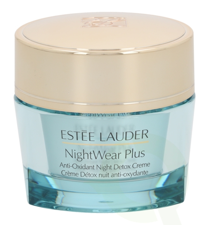 Estee Lauder E.Lauder Nightwear Plus Night Detox Cream 50 ml Anti Oxidant - All Skin Types ryhmässä KAUNEUS JA TERVEYS / Ihonhoito / Kasvot / Yövoide @ TP E-commerce Nordic AB (C51090)