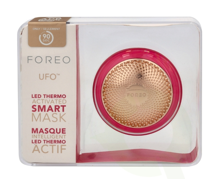 Foreo Ufo LED Thermo Activated Smart Mask - Fuchsia 1 Piece ryhmässä KAUNEUS JA TERVEYS / Ihonhoito / Kasvot / Ihonhoitovälineet @ TP E-commerce Nordic AB (C51391)