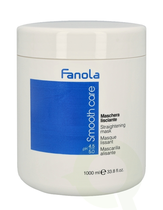 Fanola Smooth Care Straightening Mask 1000 ml ryhmässä KAUNEUS JA TERVEYS / Hiukset &Stailaus / Hiustenhoito / Hiusnaamio @ TP E-commerce Nordic AB (C51422)