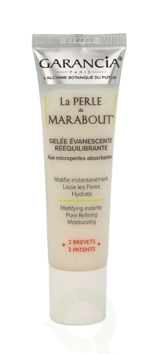 Garancia La Perle Du Marabout Rebalancing Evanescent Jelly 30 ml Smooth Pores Moisturizes ryhmässä KAUNEUS JA TERVEYS / Ihonhoito / Kasvot / Puhdistus @ TP E-commerce Nordic AB (C51590)