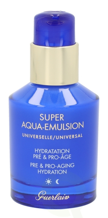 Guerlain Super Aqua-Emulsion - Universal 50 ml For All Skin Types ryhmässä KAUNEUS JA TERVEYS / Ihonhoito / Kasvot / Kasvovoide @ TP E-commerce Nordic AB (C51648)