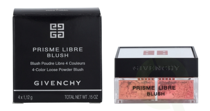 Givenchy Prisme Libre Blush 4.48 gr #03 Voile Corail ryhmässä KAUNEUS JA TERVEYS / Meikit / Meikit Kasvot / Poskipuna / Aurinkopuuteri @ TP E-commerce Nordic AB (C51727)