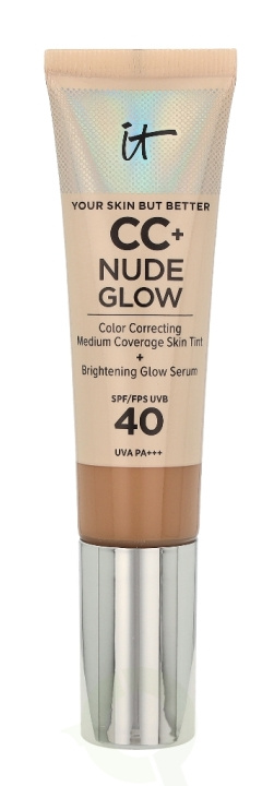 IT Cosmetics CC+ Nude Glow SPF40 32 ml Medium ryhmässä KAUNEUS JA TERVEYS / Ihonhoito / Kasvot / Kasvovoide @ TP E-commerce Nordic AB (C51752)