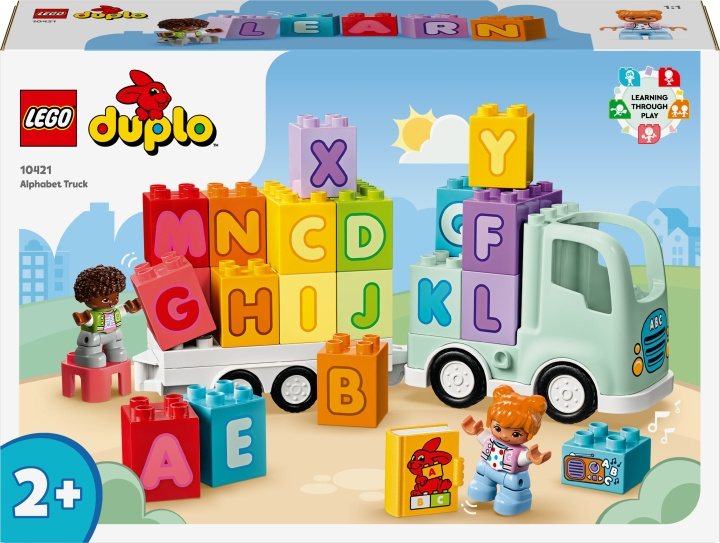 LEGO DUPLO Town 10421 - Aakkosrekka ryhmässä LELUT, TUOTTEET LAPSILLE JA VAUVOILLE / Leikkikalut, Askartelu &Pelit / Rakennuslelut / Lego @ TP E-commerce Nordic AB (C52199)