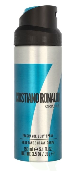 Cristiano Ronaldo CR7 Origins Body Spray 150 ml ryhmässä KAUNEUS JA TERVEYS / Tuoksut & Parfyymit / Deodorantit / Miesten deodorantit @ TP E-commerce Nordic AB (C52278)