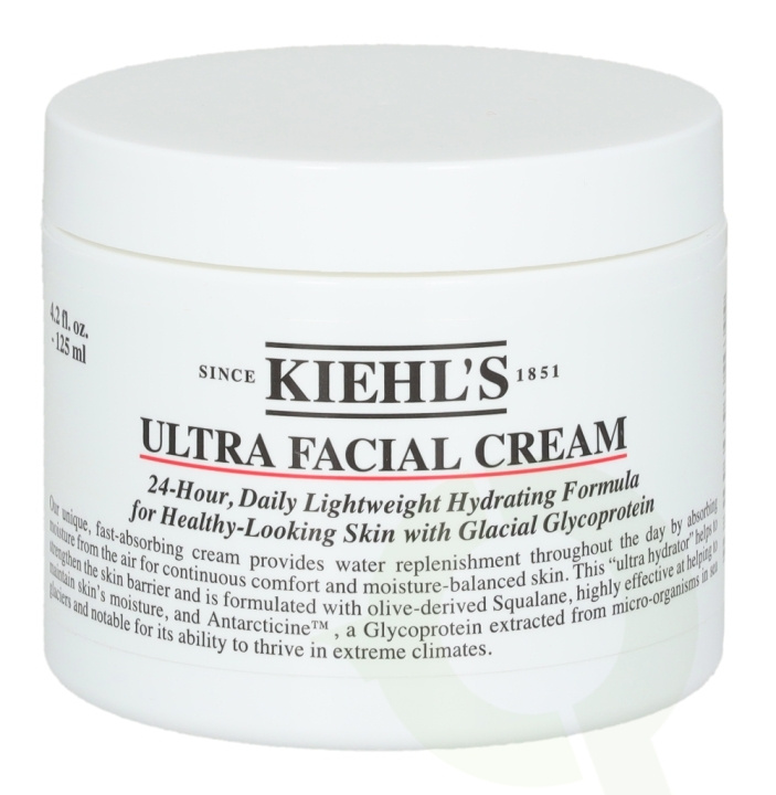 Kiehls Kiehl\'s 24-Hour Ultra Facial Cream 125 ml ryhmässä KAUNEUS JA TERVEYS / Ihonhoito / Kasvot / Kasvovoide @ TP E-commerce Nordic AB (C52446)