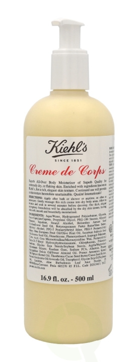 Kiehls Kiehl\'s Creme De Corps 500 ml ryhmässä KAUNEUS JA TERVEYS / Ihonhoito / Kehon hoito / Vartalovoide @ TP E-commerce Nordic AB (C52471)