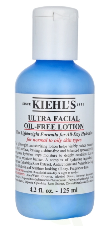 Kiehls Kiehl\'s Ultra Facial Oil-Free Lotion 125 ml For Normal To Oily Skin Types ryhmässä KAUNEUS JA TERVEYS / Ihonhoito / Kasvot / Kasvovoide @ TP E-commerce Nordic AB (C52481)