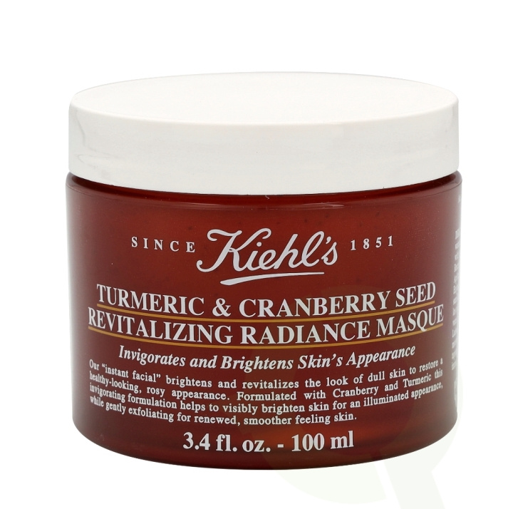 Kiehls Kiehl\'s Turmeric&Cranberry Seed Energiz.Radiance Masque 100 ml ryhmässä KAUNEUS JA TERVEYS / Ihonhoito / Kasvot / Naamiot @ TP E-commerce Nordic AB (C52486)