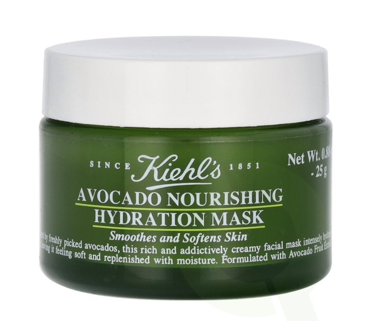 Kiehls Kiehl\'s Avocado Nourishing Hydration Mask 25 g ryhmässä KAUNEUS JA TERVEYS / Ihonhoito / Kasvot / Naamiot @ TP E-commerce Nordic AB (C52501)