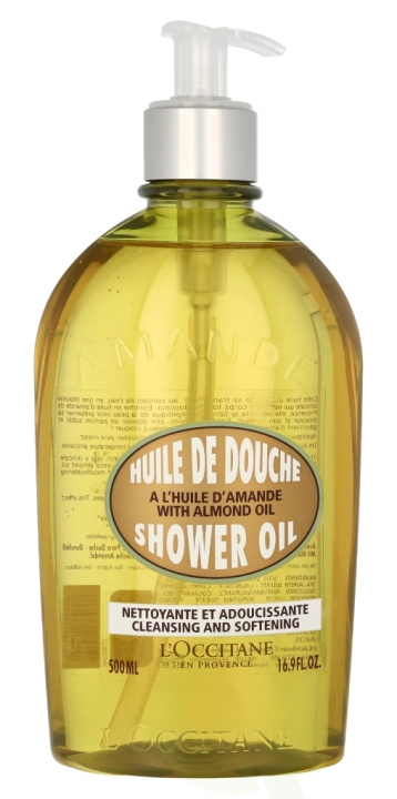 L\'Occitane Almond Shower Oil 500 ml ryhmässä KAUNEUS JA TERVEYS / Ihonhoito / Kehon hoito / Kylpy- ja suihkugeelit @ TP E-commerce Nordic AB (C52553)