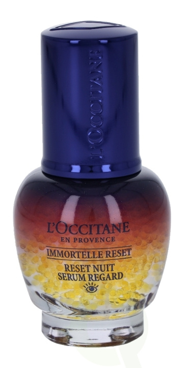 L\'Occitane Immortelle Reset Eye Serum 15 ml ryhmässä KAUNEUS JA TERVEYS / Ihonhoito / Kasvot / Seerumit iholle @ TP E-commerce Nordic AB (C52626)