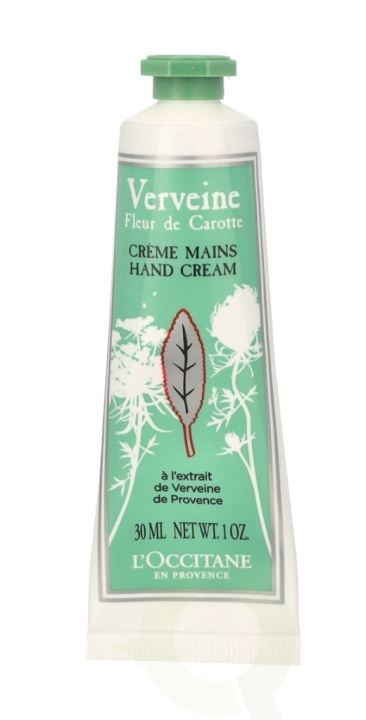 L\'Occitane Verveine Fleur De Carotte Hand Cream 30 ml ryhmässä KAUNEUS JA TERVEYS / Manikyyri/Pedikyyri / Käsirasva @ TP E-commerce Nordic AB (C52639)