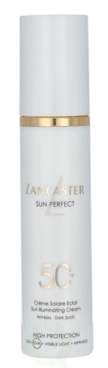 Lancaster Sun Perfect Illuminating Cream SPF50 50 ml ryhmässä KAUNEUS JA TERVEYS / Ihonhoito / Rusketus / Aurinkosuoja @ TP E-commerce Nordic AB (C52746)