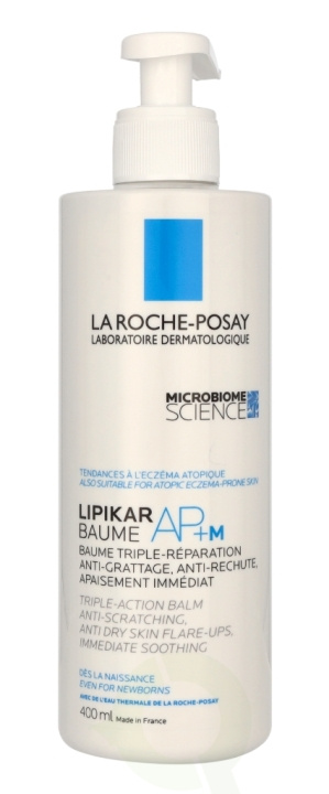 La Roche-Posay LRP Lipikar AP+M Balm 400 ml Anti-Scratching ryhmässä KAUNEUS JA TERVEYS / Ihonhoito / Kehon hoito / Vartalovoide @ TP E-commerce Nordic AB (C52877)