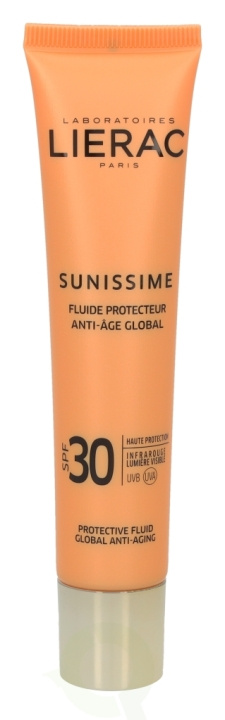 Lierac Paris Lierac Sunissime Anti-Age Global Protective Fluid SPF30 40 ml ryhmässä KAUNEUS JA TERVEYS / Ihonhoito / Rusketus / Aurinkosuoja @ TP E-commerce Nordic AB (C53012)