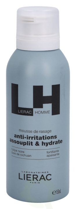 Lierac Paris Lierac Homme Shaving Foam 150 ml Anti-Irritations Assouplit & Hydrate ryhmässä KAUNEUS JA TERVEYS / Hiukset &Stailaus / Sheivaus ja trimmaus / Partahöylät & Tarvikkeet @ TP E-commerce Nordic AB (C53042)