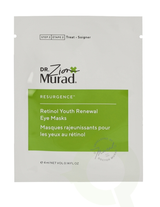 Murad Skincare Murad Retinol Youth Renewal Eye Masks 5 Piece ryhmässä KAUNEUS JA TERVEYS / Ihonhoito / Kasvot / Silmät @ TP E-commerce Nordic AB (C53508)