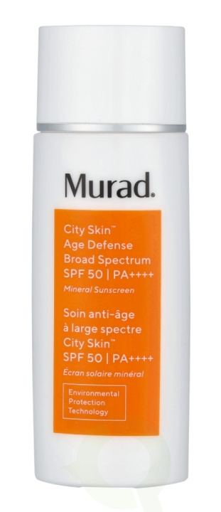 Murad Skincare Murad City Skin Age Defense Broad Spectrum SPF50 PA++++ 50 ml ryhmässä KAUNEUS JA TERVEYS / Ihonhoito / Rusketus / Aurinkosuoja @ TP E-commerce Nordic AB (C53523)