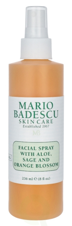 Mario Badescu Facial Spray With Aloe, Sage & Orange Blossom 236 ml ryhmässä KAUNEUS JA TERVEYS / Ihonhoito / Kasvot / Kasvovesi ja Facemist @ TP E-commerce Nordic AB (C53591)