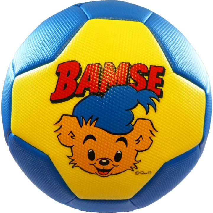 SportMe Bamse Fotboll stl 3, Blå/Gul ryhmässä LELUT, TUOTTEET LAPSILLE JA VAUVOILLE / Ulkoleut / Urheilu & Pelit @ TP E-commerce Nordic AB (C53950)