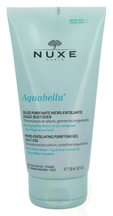 Nuxe Aquabella Exfoliating Purifying Gel 150 ml Combination Skin-Face ryhmässä KAUNEUS JA TERVEYS / Ihonhoito / Kasvot / Kuorinta @ TP E-commerce Nordic AB (C54287)