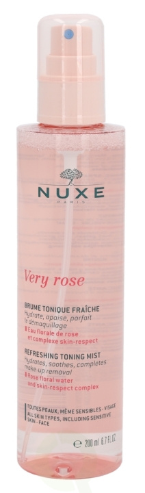 Nuxe Very Rose Refreshing Tonic Mist 200 ml Make-Up Removal, All Skin Types, Including Sensitive Skin- Face ryhmässä KAUNEUS JA TERVEYS / Ihonhoito / Kasvot / Puhdistus @ TP E-commerce Nordic AB (C54303)