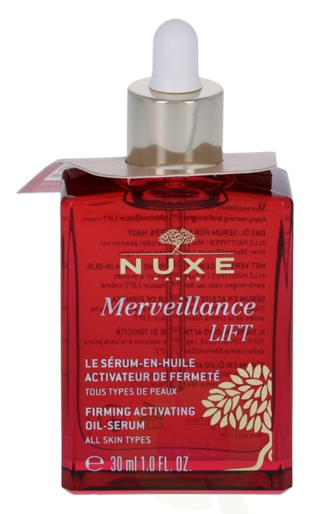 Nuxe Merveillance Lift Firming Activating Oil-Serum 30 ml All Skin Types ryhmässä KAUNEUS JA TERVEYS / Ihonhoito / Kasvot / Seerumit iholle @ TP E-commerce Nordic AB (C54335)