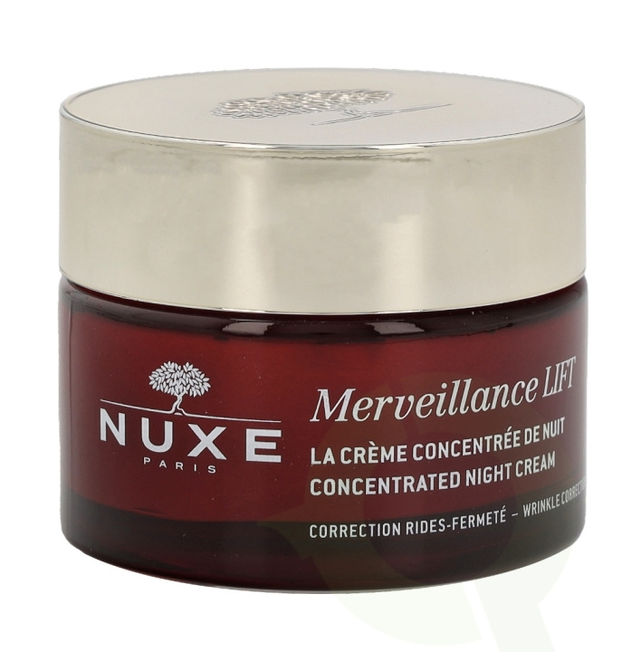 Nuxe Merveillance Lift Concentrated Night Cream 50 ml All skin Types ryhmässä KAUNEUS JA TERVEYS / Ihonhoito / Kasvot / Kasvovoide @ TP E-commerce Nordic AB (C54338)