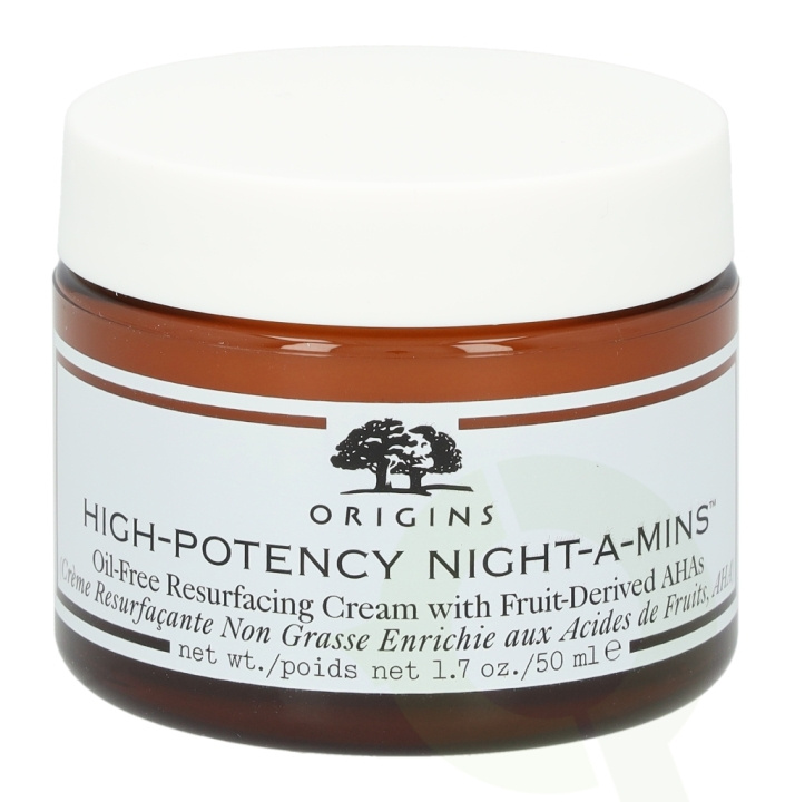 Origins High-Potency Night-A-Mins Resurfacing Cream 50 ml Oil-Free ryhmässä KAUNEUS JA TERVEYS / Ihonhoito / Kasvot / Kasvovoide @ TP E-commerce Nordic AB (C54720)