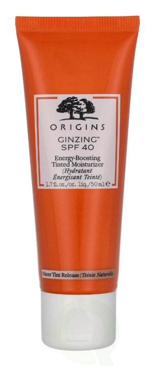 Origins Ginzing Energy-Boosting Tinted Moisturizer SPF40 50 ml Sheer Tint Release ryhmässä KAUNEUS JA TERVEYS / Ihonhoito / Kasvot / Kasvovoide @ TP E-commerce Nordic AB (C54731)