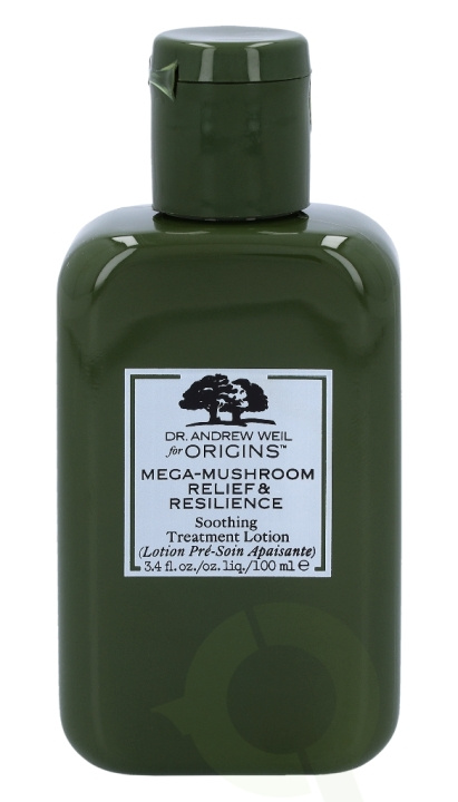 Origins Dr. Weil Mega-Mushroom R&R Soothing Treatment Lotion 100 ml ryhmässä KAUNEUS JA TERVEYS / Ihonhoito / Kasvot / Seerumit iholle @ TP E-commerce Nordic AB (C54744)