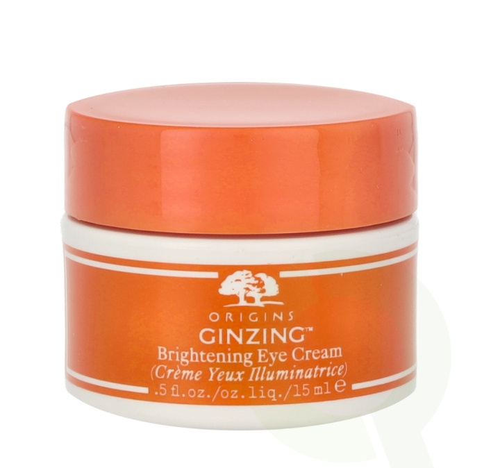 Origins Ginzing Brightening Eye Cream 15 ml With Caffeine And Ginseng - Warm ryhmässä KAUNEUS JA TERVEYS / Ihonhoito / Kasvot / Silmät @ TP E-commerce Nordic AB (C54753)