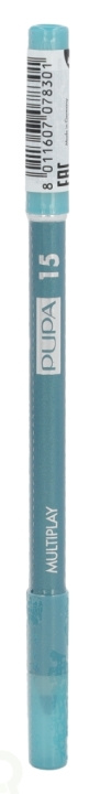 Pupa Milano Pupa Multiplay Pencil 1.2 gr #15 Blue Green ryhmässä KAUNEUS JA TERVEYS / Meikit / Silmät ja kulmat / Silmänrajauskynä / Kajaali @ TP E-commerce Nordic AB (C54826)