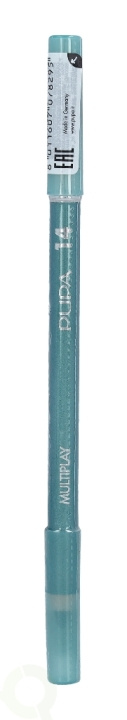 Pupa Milano Pupa Multiplay Pencil 1.2 gr #14 Water Green ryhmässä KAUNEUS JA TERVEYS / Meikit / Silmät ja kulmat / Silmänrajauskynä / Kajaali @ TP E-commerce Nordic AB (C54834)