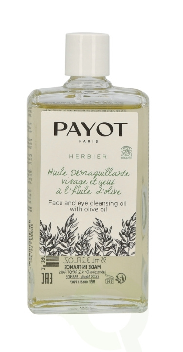 Payot Herbier Face And Eye Cleansing Oil 95 ml With Olive Oil ryhmässä KAUNEUS JA TERVEYS / Ihonhoito / Kasvot / Puhdistus @ TP E-commerce Nordic AB (C54932)