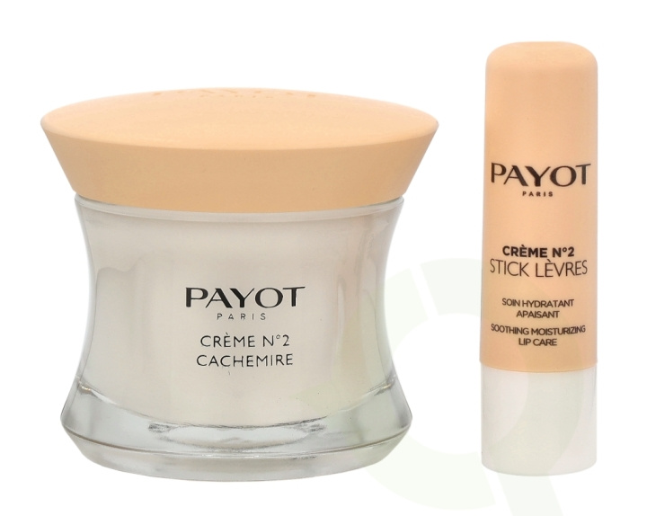 Payot Creme No.2 Your Softening Routine Set 54 ml Day Cream 50ml/Lip Balm 4gr ryhmässä KAUNEUS JA TERVEYS / Lahjapakkaukset / Naisten lahjapakkaukset @ TP E-commerce Nordic AB (C54954)