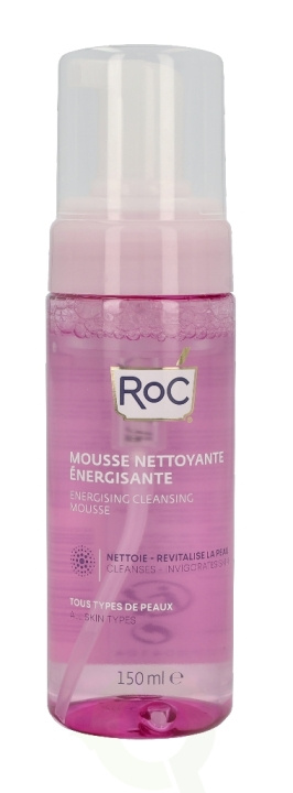 ROC Energising Cleansing Mousse 150 ml Cleanses - Invigorates Skin , All Skin Types ryhmässä KAUNEUS JA TERVEYS / Ihonhoito / Kasvot / Puhdistus @ TP E-commerce Nordic AB (C54986)