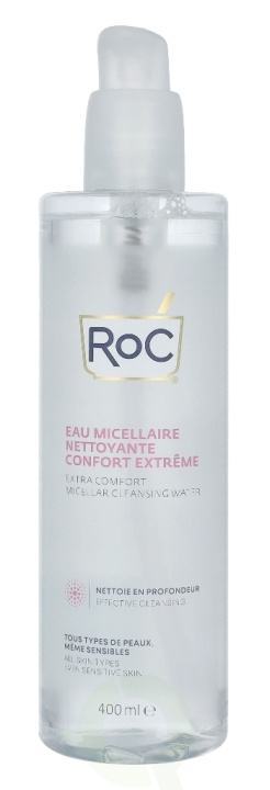 ROC Micellar Extra Comfort Cleansing Water 400 ml Sensitive Skin, Face And Eyes ryhmässä KAUNEUS JA TERVEYS / Ihonhoito / Kasvot / Puhdistus @ TP E-commerce Nordic AB (C54987)