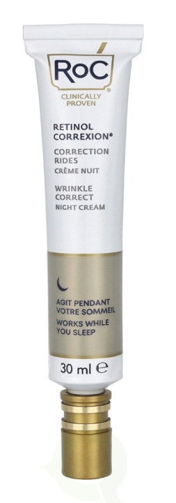 ROC Retinol Correxion Wrinkle Correct Night Cream 30 ml ryhmässä KAUNEUS JA TERVEYS / Ihonhoito / Kasvot / Kasvovoide @ TP E-commerce Nordic AB (C54993)