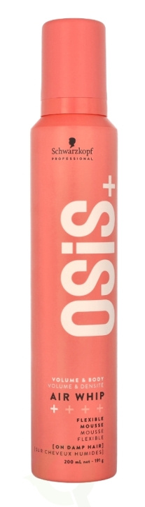 Osis Hair Products Osis+ Air Whip Flexible Mousse 200 ml ryhmässä KAUNEUS JA TERVEYS / Hiukset &Stailaus / Hiusten stailaus / Hiusten muotoiluvaahto @ TP E-commerce Nordic AB (C55147)