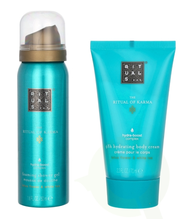 Rituals Karma Set 120 ml Body Cream 70ml/Foaming Shower Gel 50ml ryhmässä KAUNEUS JA TERVEYS / Lahjapakkaukset / Naisten lahjapakkaukset @ TP E-commerce Nordic AB (C55179)