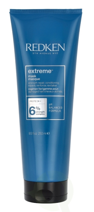 Redken Extreme Mask 250 ml For Damaged Hair ryhmässä KAUNEUS JA TERVEYS / Hiukset &Stailaus / Hiustenhoito / Hiusnaamio @ TP E-commerce Nordic AB (C55508)