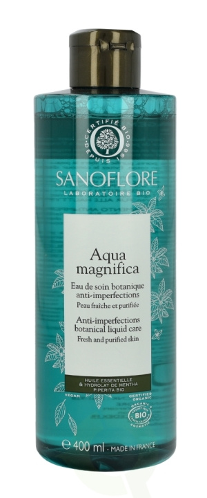 Sanoflore Aqua Magnifica Botanical Liquid Care 400 ml ryhmässä KAUNEUS JA TERVEYS / Ihonhoito / Kasvot / Puhdistus @ TP E-commerce Nordic AB (C55665)